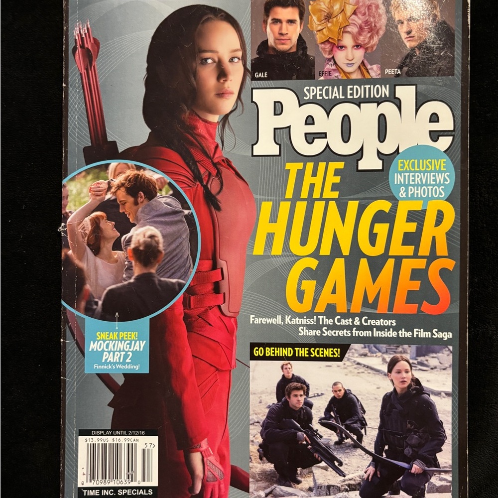 People Magazine The Hunger Games Special Edition Magazine